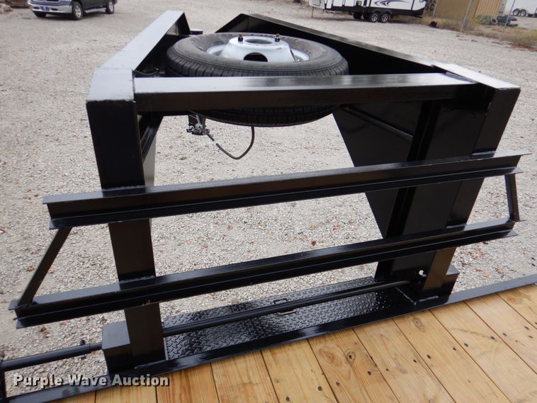 image for item DK1266 2021 Texas Pride FT827521KGN  equipment trailer