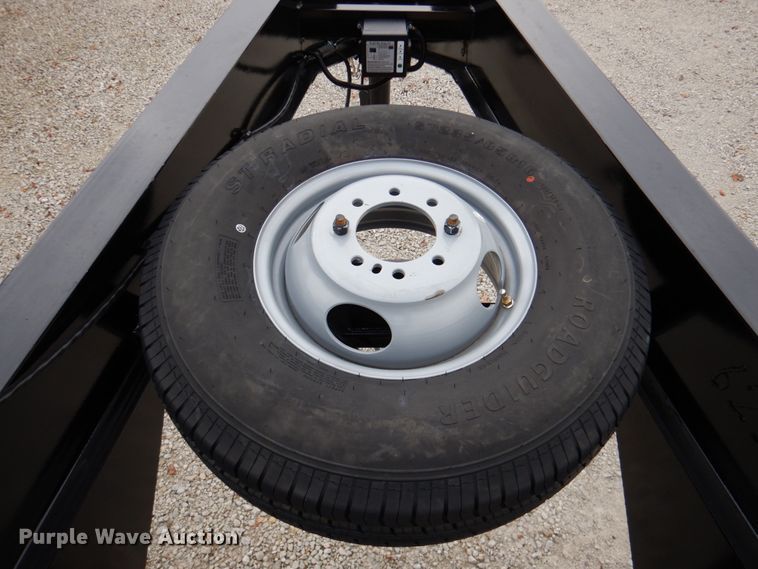 image for item DK1266 2021 Texas Pride FT827521KGN  equipment trailer