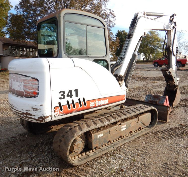 image for item DK1269 2004 Bobcat 341G  mini excavator