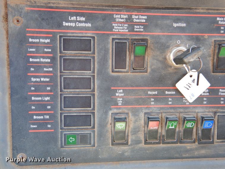 image for item DK1275 1999 Elgin Pelican Series P  sweeper