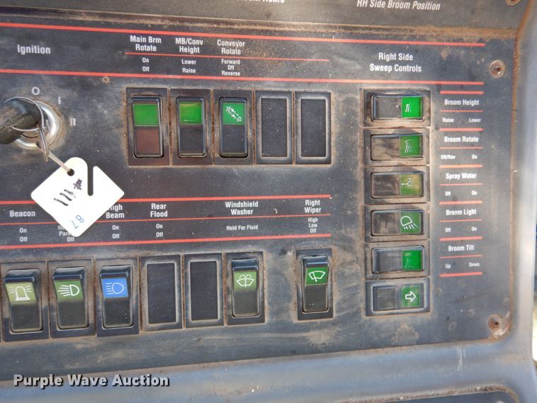 image for item DK1275 1999 Elgin Pelican Series P  sweeper