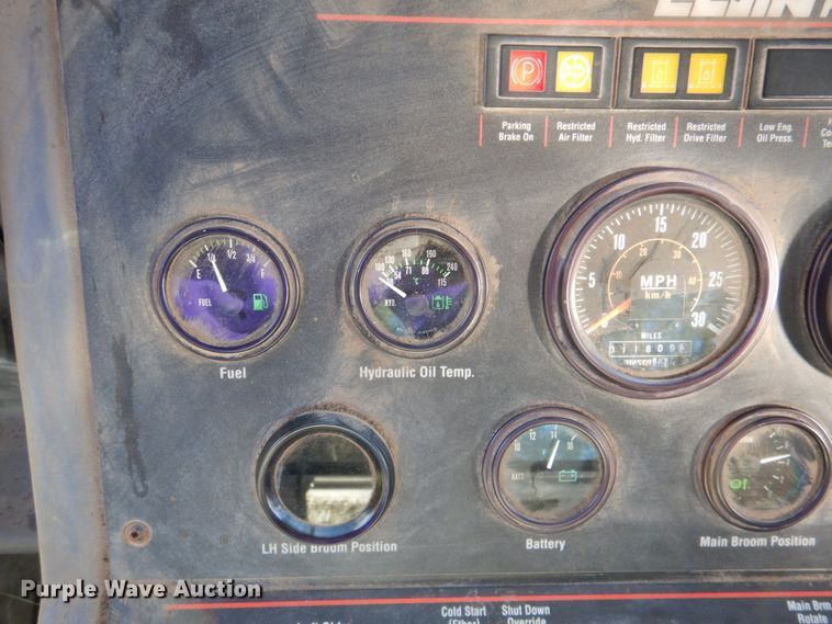 image for item DK1275 1999 Elgin Pelican Series P  sweeper