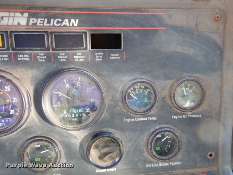 image for item DK1275 1999 Elgin Pelican Series P  sweeper