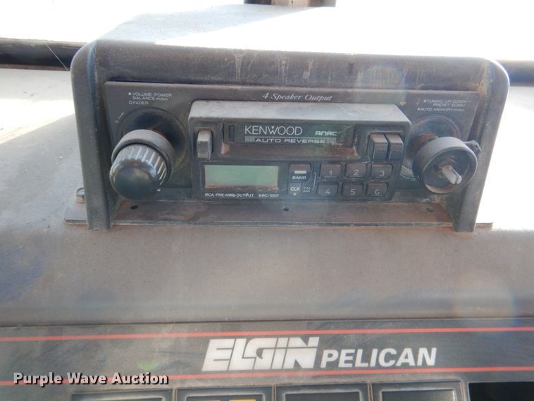 image for item DK1275 1999 Elgin Pelican Series P  sweeper