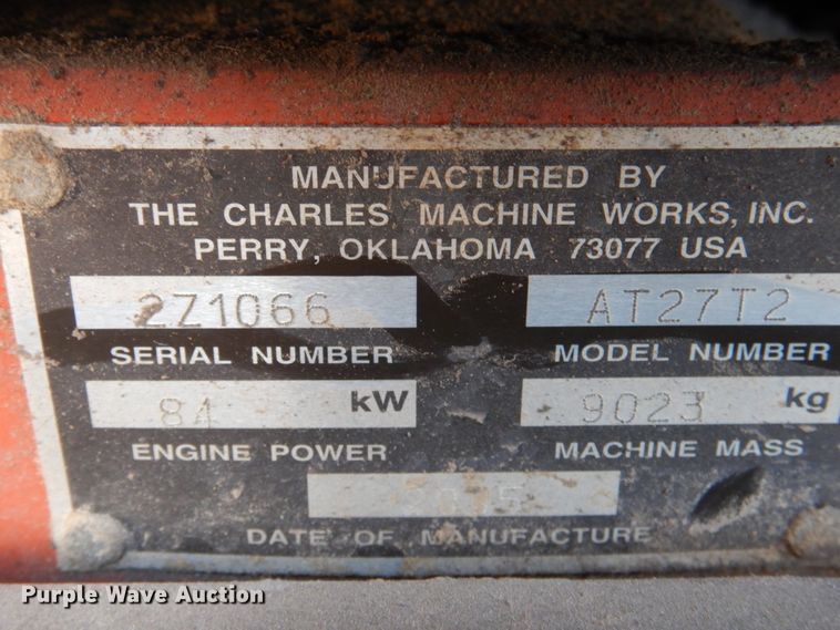 image for item DK1278 2005 Ditch Witch JT2720  all terrain directional boring unit