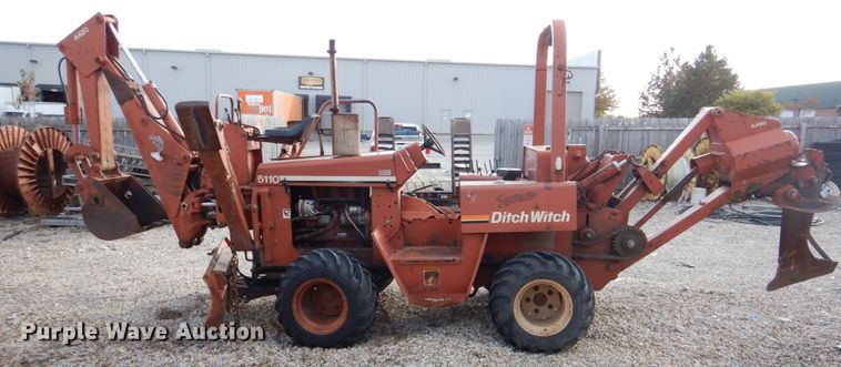 image for item DK1279 1993 Ditch Witch 5110  cable plow