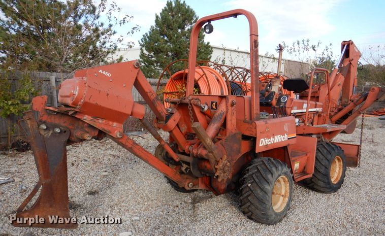 image for item DK1279 1993 Ditch Witch 5110  cable plow