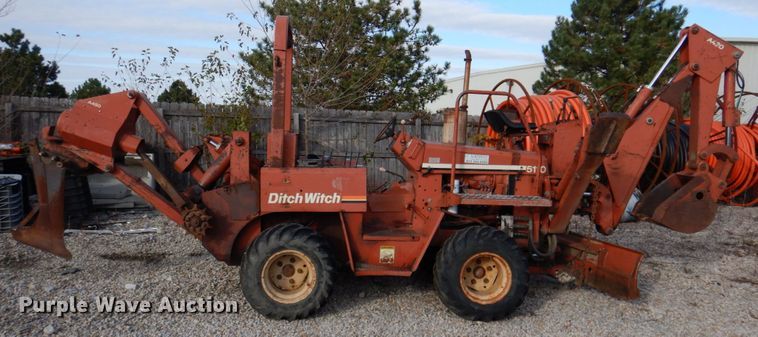 image for item DK1279 1993 Ditch Witch 5110  cable plow