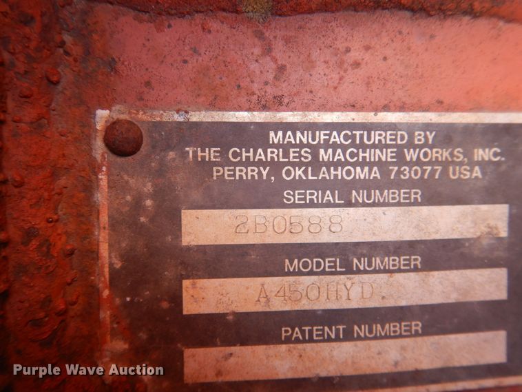 image for item DK1279 1993 Ditch Witch 5110  cable plow