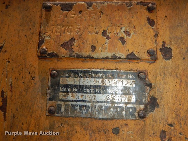 image for item DK3109 2005 Liebherr 622B  track loader