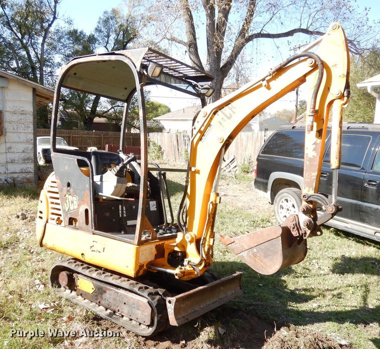 image for item DK3125 2002 JCB 801  mini excavator