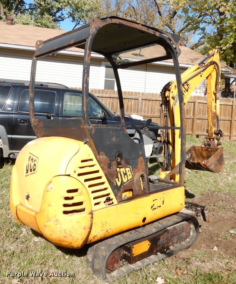 image for item DK3125 2002 JCB 801  mini excavator