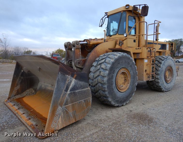 image for item DL5762 1986 Caterpillar 980C  wheel loader