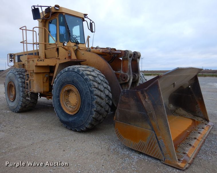 image for item DL5762 1986 Caterpillar 980C  wheel loader