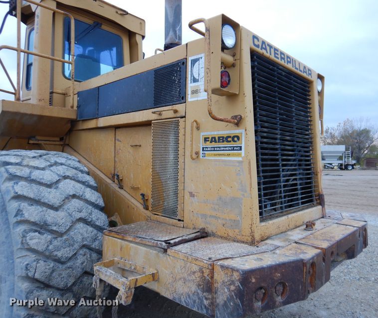 image for item DL5762 1986 Caterpillar 980C  wheel loader
