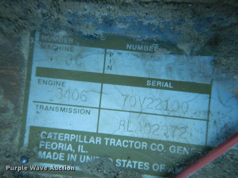 image for item DL5762 1986 Caterpillar 980C  wheel loader