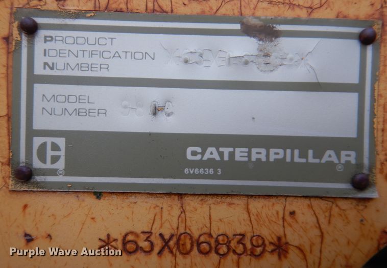 image for item DL5762 1986 Caterpillar 980C  wheel loader