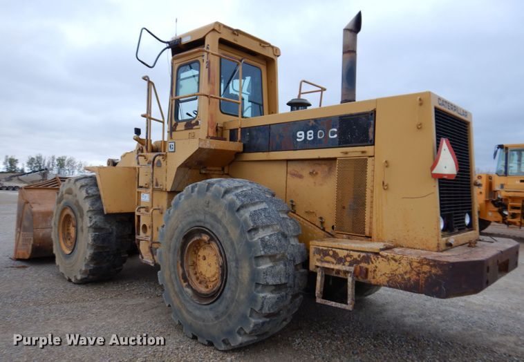 image for item DL5763 1983 Caterpillar 980C  wheel loader