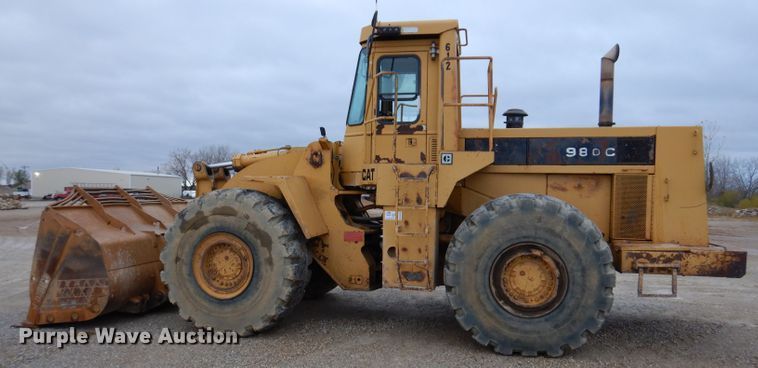 image for item DL5763 1983 Caterpillar 980C  wheel loader