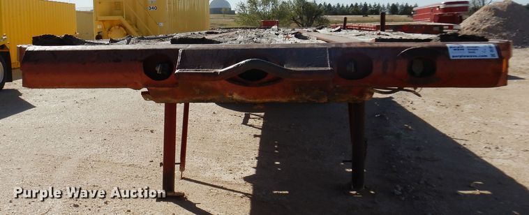 image for item DL6047 1971 Hobbs  oilfield trailer