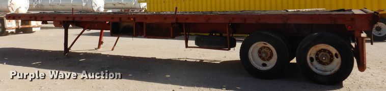 image for item DL6047 1971 Hobbs  oilfield trailer