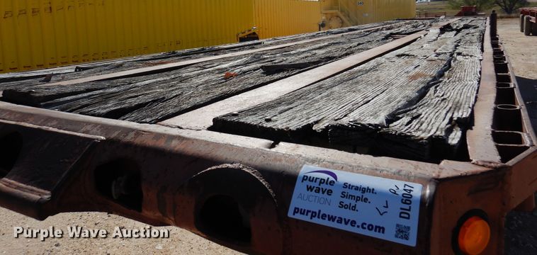 image for item DL6047 1971 Hobbs  oilfield trailer