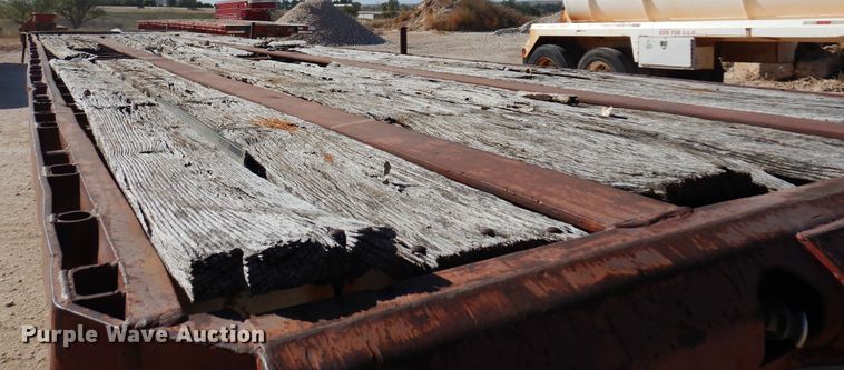 image for item DL6047 1971 Hobbs  oilfield trailer