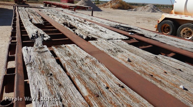 image for item DL6047 1971 Hobbs  oilfield trailer