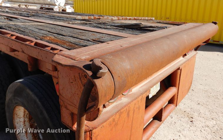 image for item DL6047 1971 Hobbs  oilfield trailer