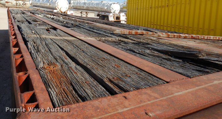 image for item DL6047 1971 Hobbs  oilfield trailer