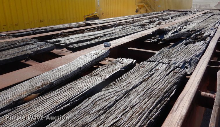 image for item DL6047 1971 Hobbs  oilfield trailer