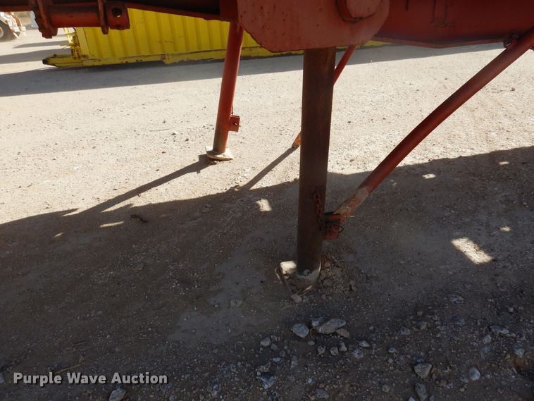 image for item DL6047 1971 Hobbs  oilfield trailer