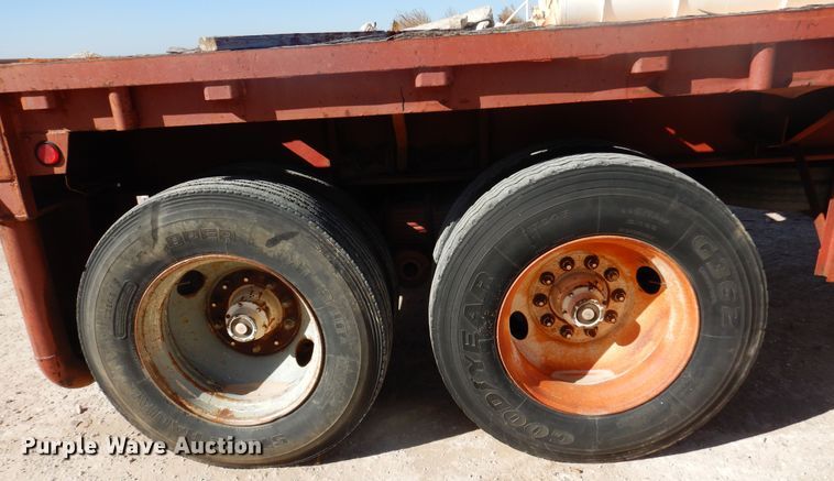 image for item DL6047 1971 Hobbs  oilfield trailer