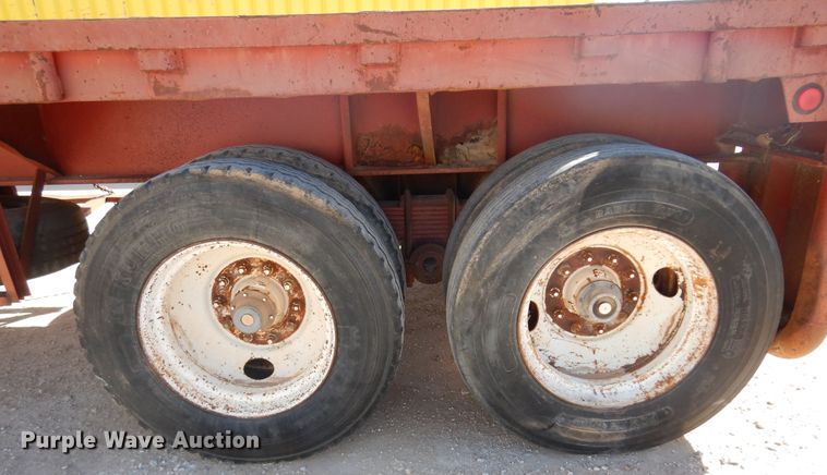 image for item DL6047 1971 Hobbs  oilfield trailer