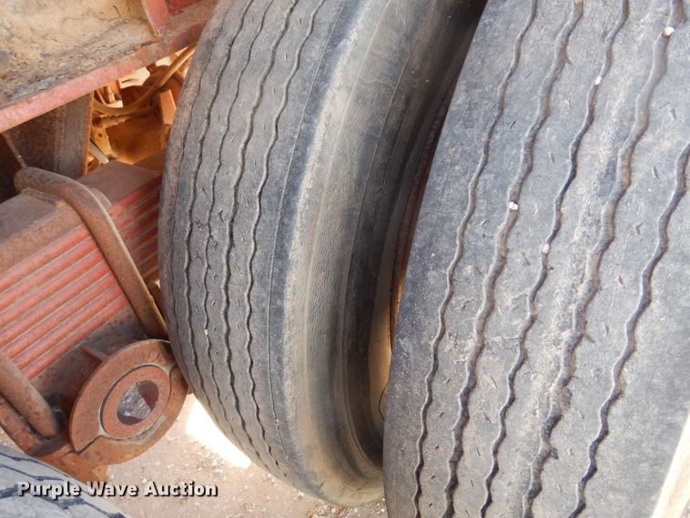 image for item DL6047 1971 Hobbs  oilfield trailer