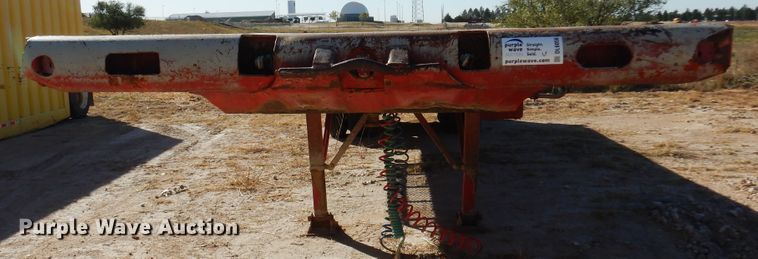 image for item DL6056 1979 Hobbs  oilfield trailer