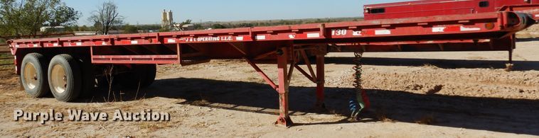 image for item DL6056 1979 Hobbs  oilfield trailer