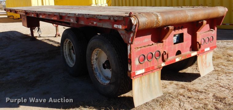 image for item DL6056 1979 Hobbs  oilfield trailer