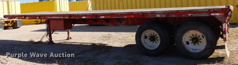 image for item DL6056 1979 Hobbs  oilfield trailer