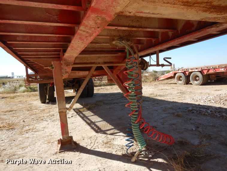 image for item DL6056 1979 Hobbs  oilfield trailer