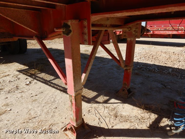 image for item DL6056 1979 Hobbs  oilfield trailer