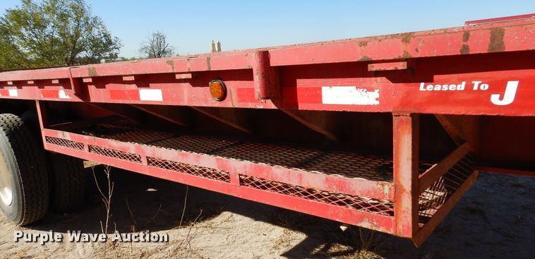 image for item DL6056 1979 Hobbs  oilfield trailer