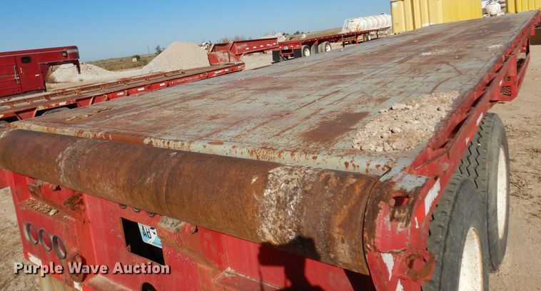 image for item DL6056 1979 Hobbs  oilfield trailer