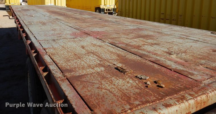 image for item DL6056 1979 Hobbs  oilfield trailer