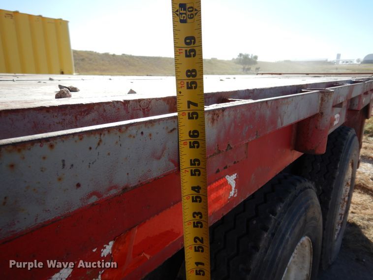 image for item DL6056 1979 Hobbs  oilfield trailer