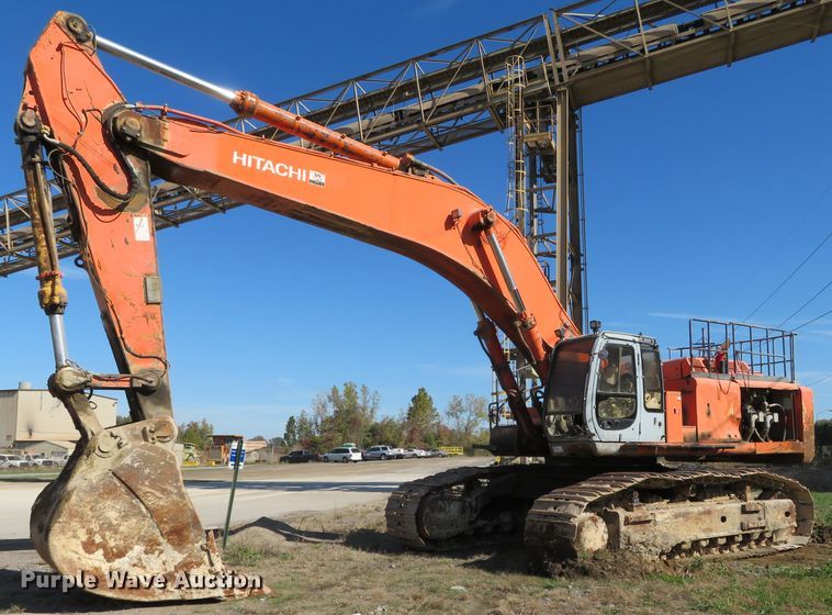 image for item DN7772 2002 Hitachi ZX800  excavator