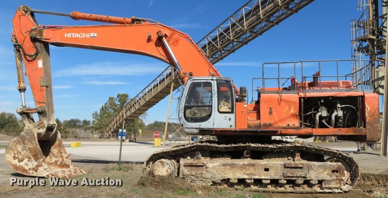 image for item DN7772 2002 Hitachi ZX800  excavator