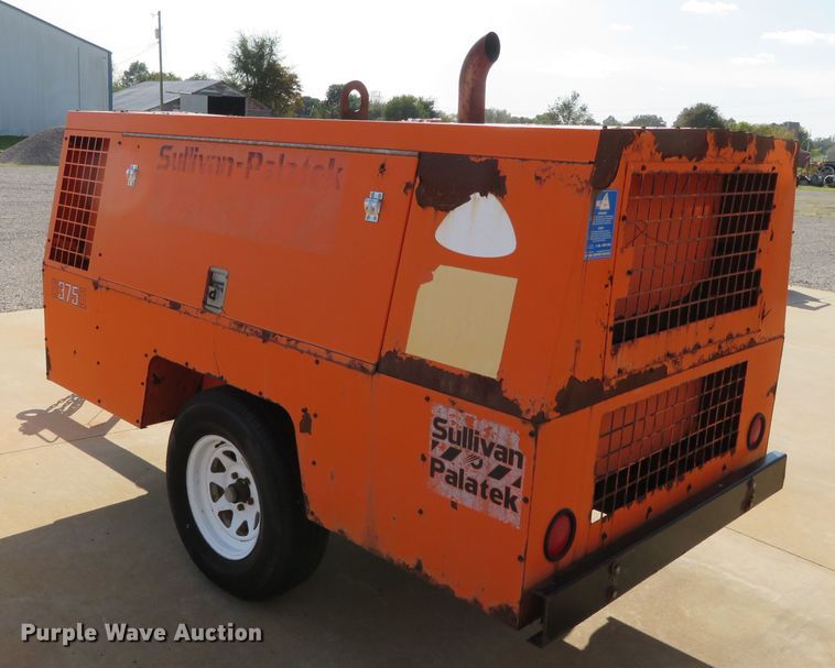 image for item DN7816 1999 Sullivan Palatek D37507JD  air compressor