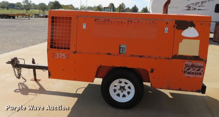 image for item DN7816 1999 Sullivan Palatek D37507JD  air compressor