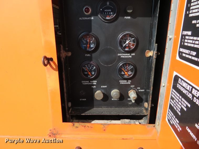 image for item DN7816 1999 Sullivan Palatek D37507JD  air compressor